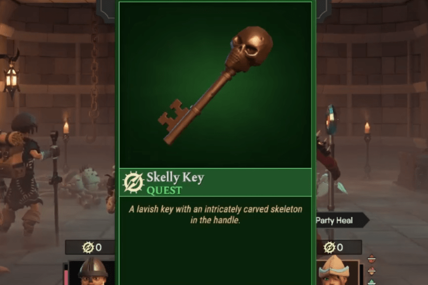 For the King 2 - How to Get and Use the Skelly Key