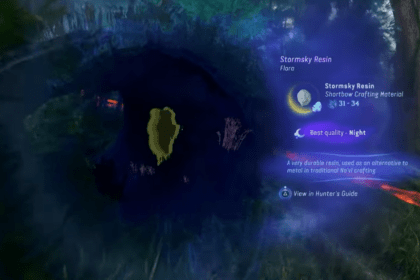 Avatar Frontiers of Pandora - Stormsky Resin Location