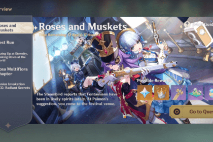 Genshin Impact 4.3 - Roses And Muskets Character Locations