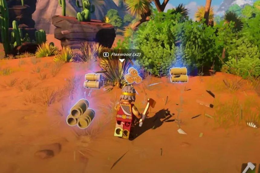 How to Get Flexwood in LEGO Fortnite