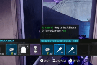 MWZ - Al Bagra Officers Quarters Key Location in MW3 Zombies