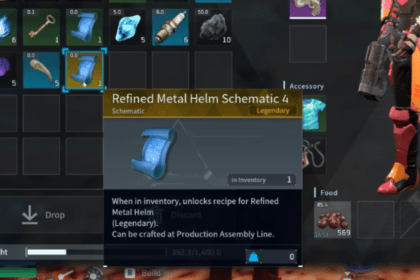 Palworld - How to Get Legendary Refined Metal Helm Schematic