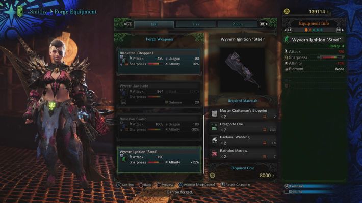 Monster Hunter World Master Craftsman’s Blueprint Location- How to Use It