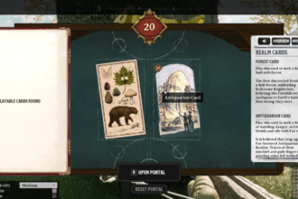 Craft both a Forest Card and Antiquarian Card and Traverse a Fae Portal Nightingale
