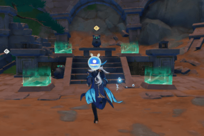 Genshin Impact 4.4 - Ancient Ruins Luxurious Chest Puzzle Solution