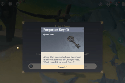 Genshin Impact 4.4 Forgotten Key Locations