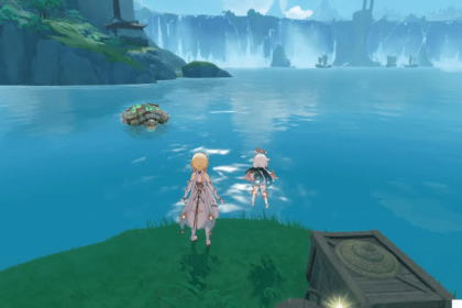 Genshin Impact 4.4 - Giant Turtle Luxurious Chest Puzzle Solution