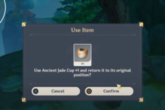 Genshin Impact Ancient Jade Cup Location