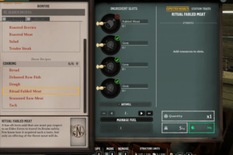 How To Get Ritual Fabled Meat In Nightingale