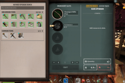 How to Craft Rare Upgrades in Nightingale