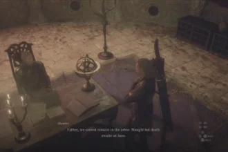 How to Convince Taliesin to Evacuate in Dragon’s Dogma 2 Wandering Roots.