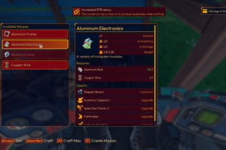 How to Get Aluminum Electronics in Lightyear Frontier