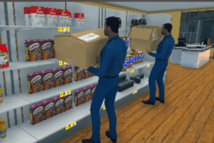 How to Hire Restockers in Supermarket Simulator.