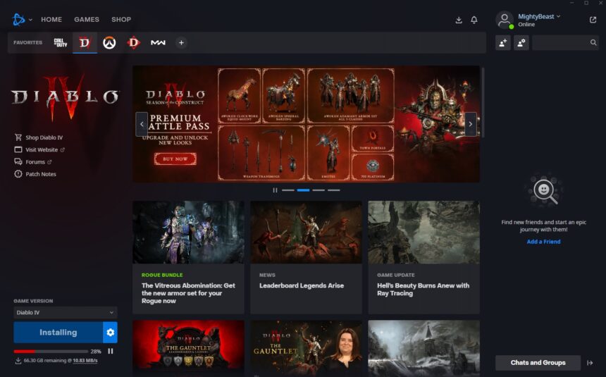 How to Install Diablo 4 on PC GamePass Can't Find Diablo 4 on Gamepass