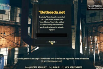 Fix Fallout 76 Error During Bethesda.Net Create Account on GamePass and Steam