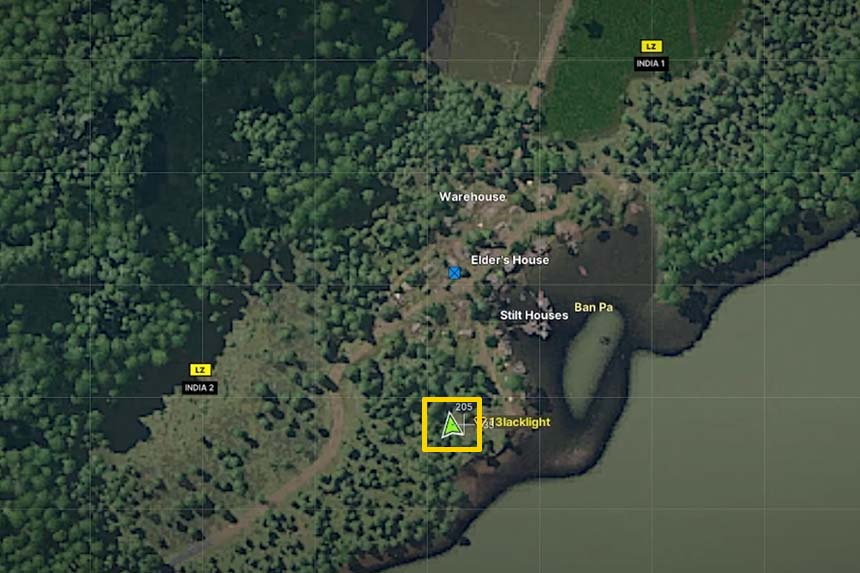 An Ominous Mural - Coordinate (205, 135)