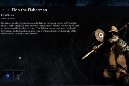 Finn the Fisherman Location and Boss Fight Guide V Rising 1.0