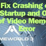 Fix Homeworld 3 Crashing on Startup and Out of Video Memory Error
