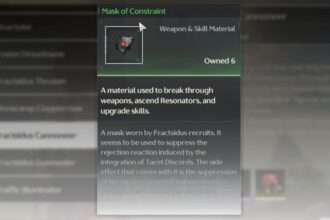 How to get Mask of Constraint in Wuthering Waves