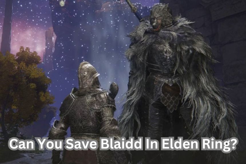 Can You Save Blaidd In Elden Ring.