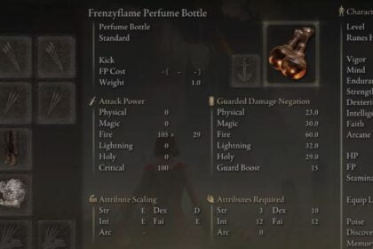 Elden Ring Shadow of the Erdtree Frenzyflame Perfume Bottle Location