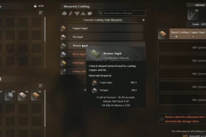 How to Get Bronze Ingots in Soulmask