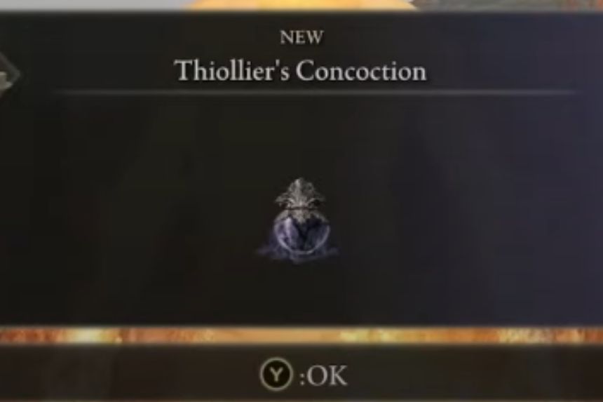 How to Get Thiollier's Concoction Elden Ring Shadow of the Erdtree