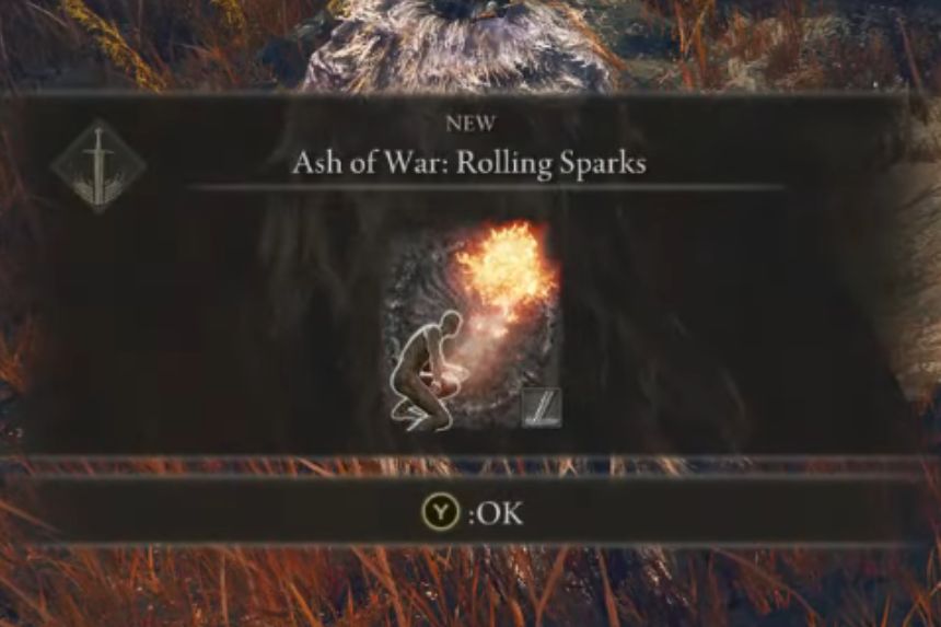 Rolling Sparks Ash of War Location Elden Ring Shadow of the Erdtree