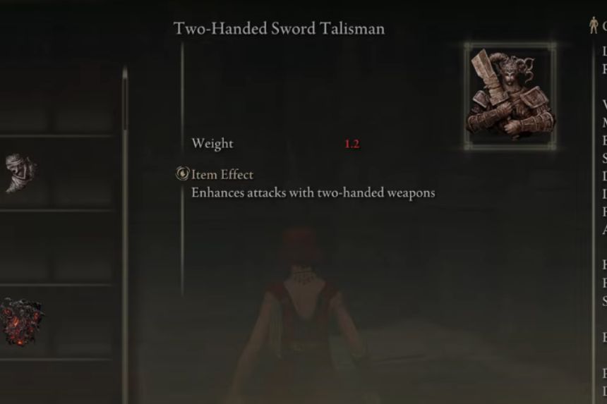 Two-Handed Sword Talisman Location Elden Ring Shadow of the Erdtree