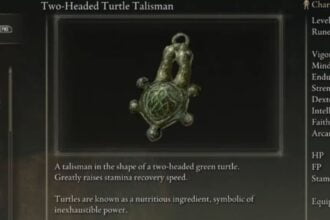 Two Headed Turtle Talisman Location Elden Ring Shadow of the Erdtree