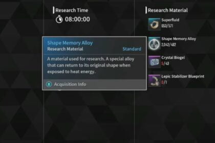 Carbon Crystal and Shape Memory Alloy Farming Guide The First Descendant