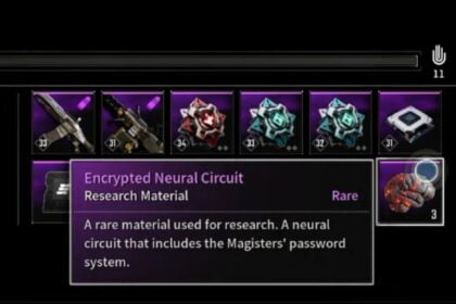 Encrypted Neural Circuits Location In The First Descendant