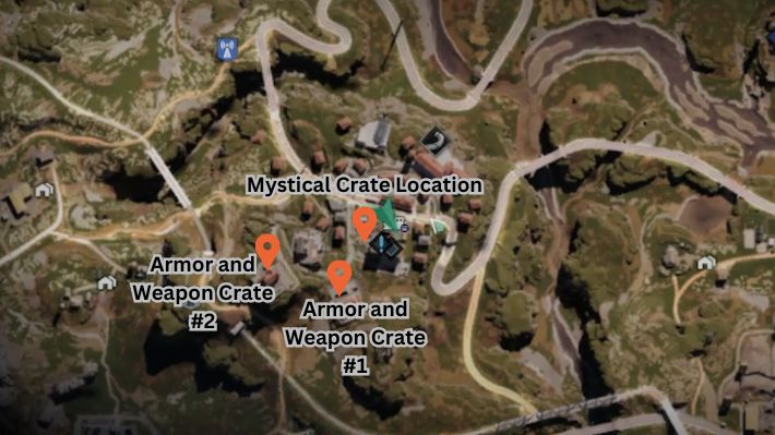 Once Human Mystical Crate Armor Weapon Crate Location In