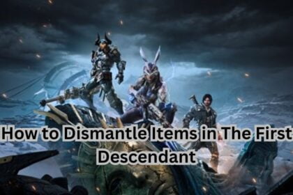 How to Dismantle Items in The First Descendant