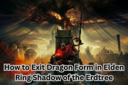 How to Exit Dragon Form in Elden Ring Shadow of the Erdtree