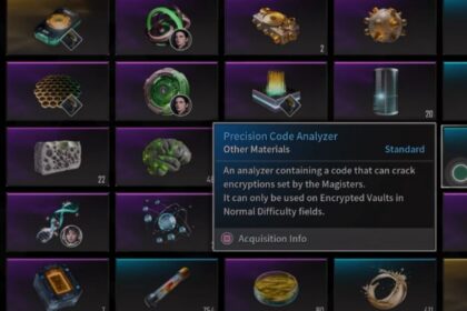 How to Farm Precision Code Analyzers in The First Descendant