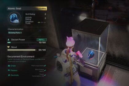 How to Get Atomic Snail Deviant in Once Human