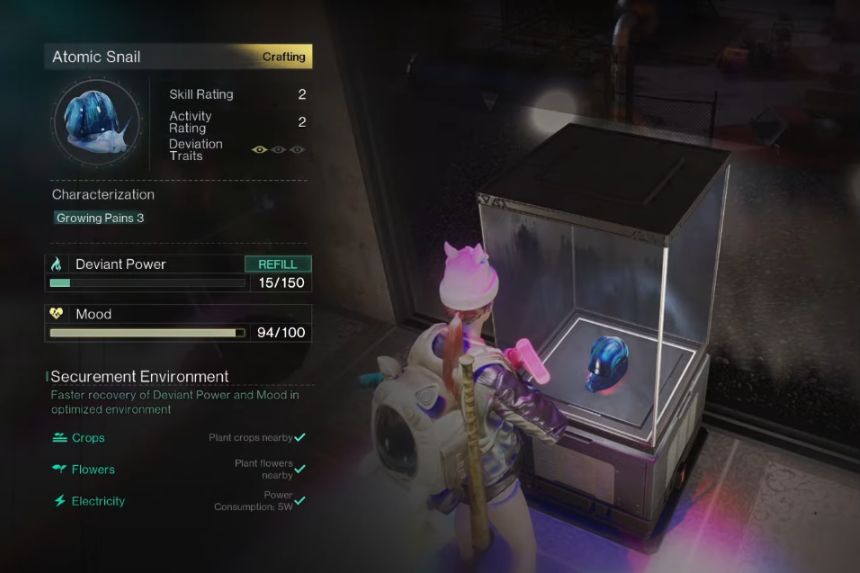 How to Get Atomic Snail Deviant in Once Human