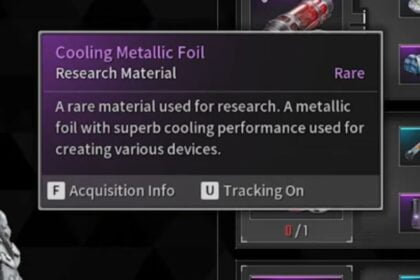 How to Get Cooling Metallic Foil Farm Location The First Descendant