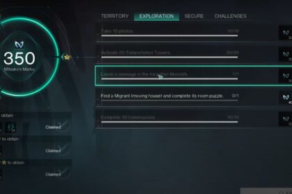 Leave A Message In The Forgotten Monolith Guide in Once Human