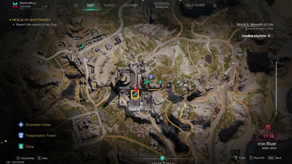 Mirage Monolith Mystical Crate and Rift Anchor Location in Once Human ...