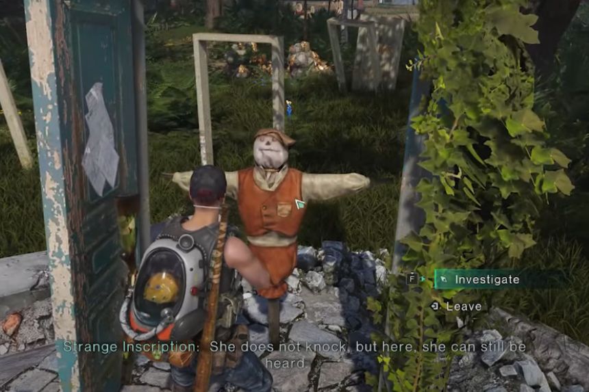 Throughville Strange Inscription Puzzle Solution in Once Human