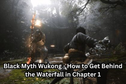Black Myth Wukong - How to Get Behind the Waterfall in Chapter 1