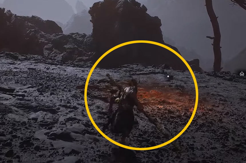 Black Myth Wukong Mother of Flamlings Boss Location with Samadhi Fire Crystal and Knot of Voidness Materials