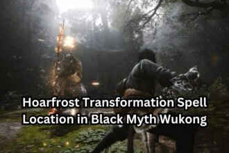 You can collect various different spells by defeating certain bosses in the game. Some spells are too rare and unique to pass up on, so you need to work your way through the various regions to get them. The Hoarfrost transformation spell is obtained by defeating the Monk From The Sea in Chapter 3. In this guide we will see how to get the Hoarfrost transformation spell in Black Myth Wukong