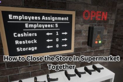 How to Close the Store in Supermarket Together