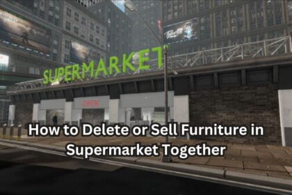 Supermarket Together is another fun supermarket simulation game that is absolutely free to play for now. You can work with your friends to grow your store and make profits. While arranging the furniture in your store, you might have accidentally placed furniture that you don’t require right now. If you are trying to find a way to get rid of the extra furniture, this guide will show you how to do it. In this guide we will see how to delete or sell furniture in Supermarket Together