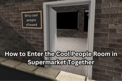How to Enter the Cool People Room in Supermarket Together