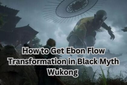 How to Get Ebon Flow Transformation in Black Myth Wukong 