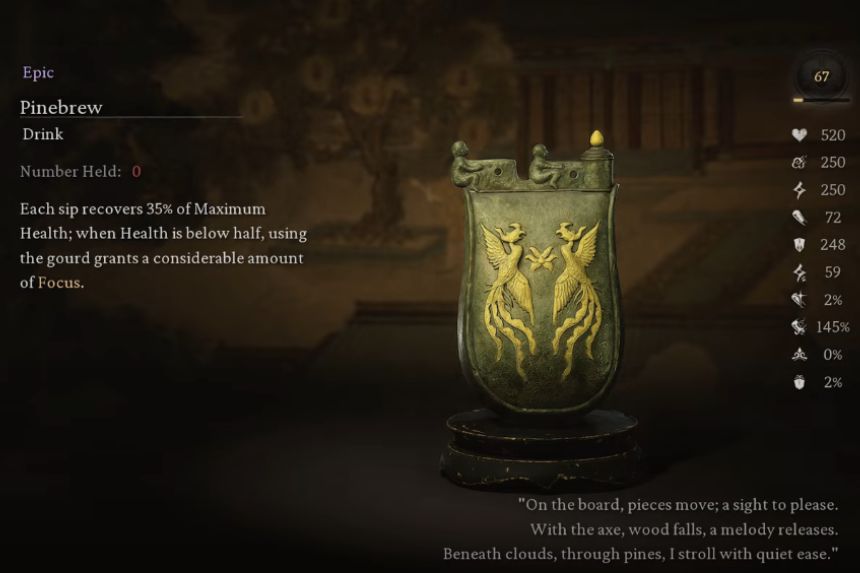 How to Get Pinebrew Epic Drink in Black Myth Wukong
